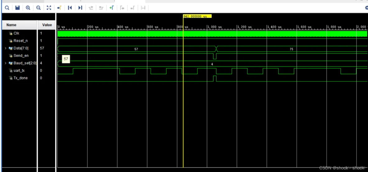 FPGA 串口发送_Verilog